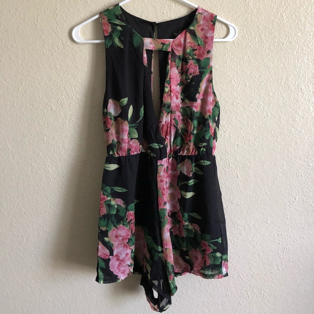 Sexy Floral Romper